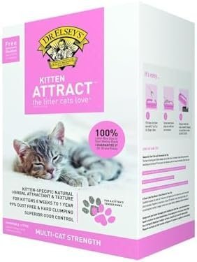 Dr. Elsey’s Precious Cat Kitten Attract Kitten Training Litter