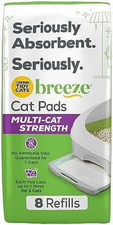 Purina Tidy Cats Cat Litter Breeze Pads Refill Pack Multi Cat Litter Pads