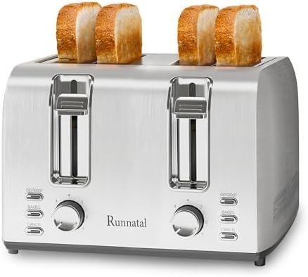 Runnatal 4 Slice Toaster